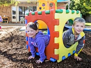 Play day for kids at Ballan Child Care Centre