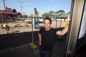 Palmerston Street  roadworks ‘ploughing through’ Wallace Sqare trade