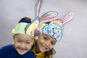 Egg-citing bonnets at Melton West Primary School