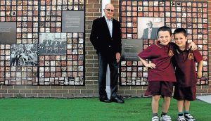 Walled-in history at Coburn primary