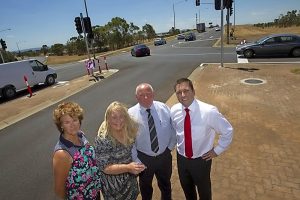 Western Freeway interchange safety upgrade welcomed
