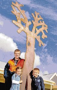 Bacchus Marsh Primary sculpture celebrates town’s steely soul