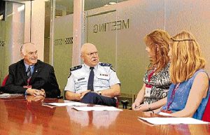 Walshe fit to drive home road safety message