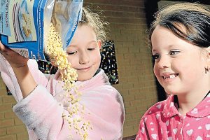 Pyjama party at Pentland primary
