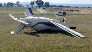 Bacchus Marsh: Husband and wife OK as aircraft flips