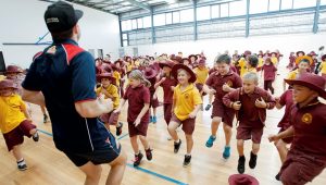 Bulldogs warm young hearts across Melton, Moorabool