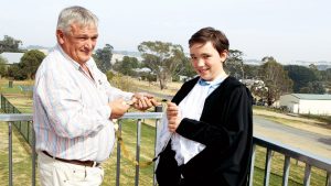 PROFILE: Student with eyes fixed on politics