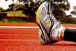 Gabby Byrnes a bronzed star