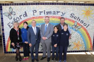 Election promise for Exford Primary School