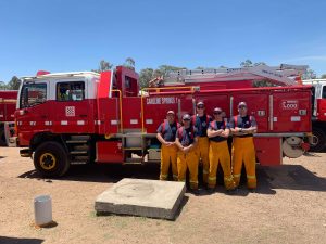 Firies on the front line