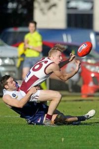 Footballer still in ICU after on-field injury