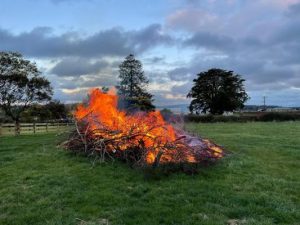 Fired up protestors spark powerline fightback