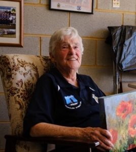 Burnside senior resident recognised for dedication to veterans
