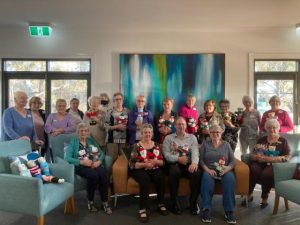 Support to make teddies for tough times