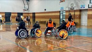 New sports program wheel-y fun