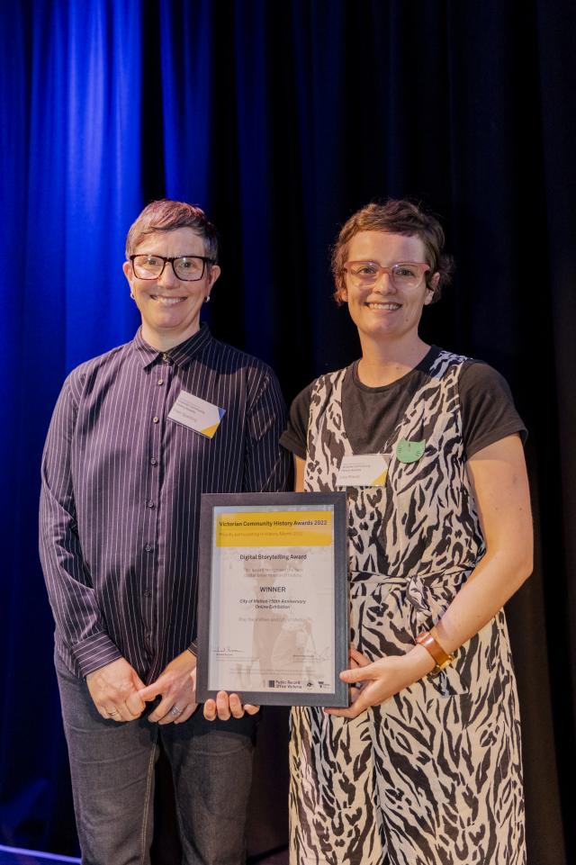 Melton Recognised At Victorian Community History Awards Melton