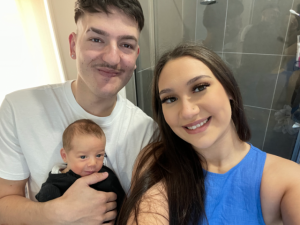 Maternity ward marriage proposal at Bacchus Marsh