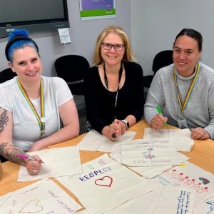 Murals encourage discussion around respect