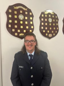 Local firey cutting the mullet for a good cause