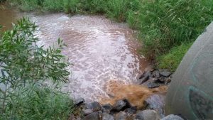 River pollution risk from reserve redevelopment