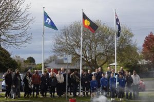 Ballan raises the flag in reconciliation