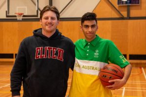 Special Olympian doing it for mum