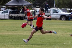 Rams stampede to round one