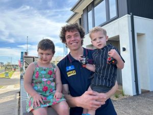 Ben Brown kicks in for charity house