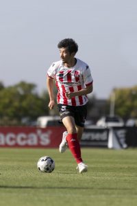 Georgies through, just