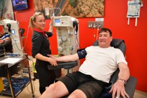 Melton to roll up sleeves for blood donations