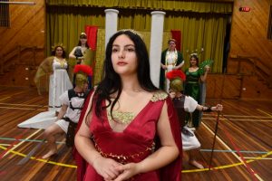 Students prepare for an Odyssey