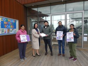 Residents united by petition