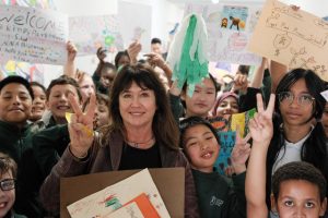 Artist gets royal treatment in Kings Park