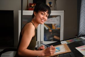 Iridescence shining into St Albans