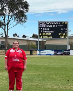 Hibbert puts on a show for Melton