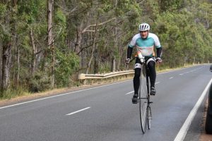 Riding through Victoria in style