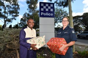 Churches donate 250 Christmas hampers