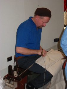 Learning the traditional sailor’s craft