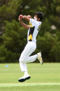 Braving the conditions