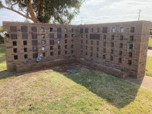 Devastation after plaque thefts