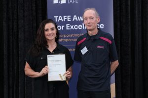 TAFE award for Jennifer