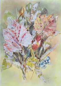 Garden provides artist’s inspiration