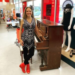 Musical shopping experience for locals