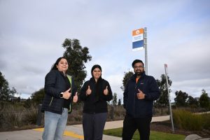 Bus funding celebrated