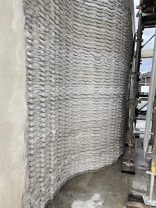 3D-printed housing on display