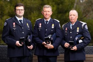 Trentham trio receive top bravery honour
