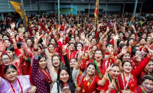 Celebrating Teej together