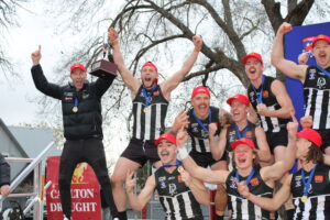 Skipper enjoys the moment