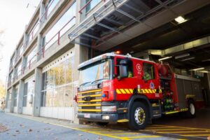 Four hospitalised following housefire