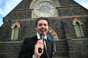 Civil celebrant’s comedy cabaret